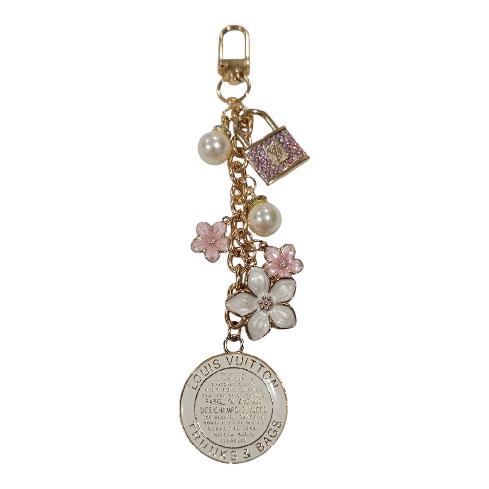 Louis Vuitton Trunk Charm & Crystal Lock Charm Reimagined
